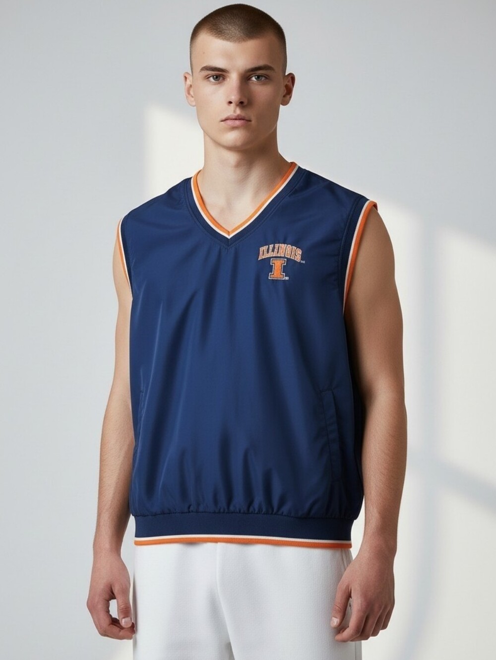 Colosseum University of Illinois Fighting Illini Pullover Vest
